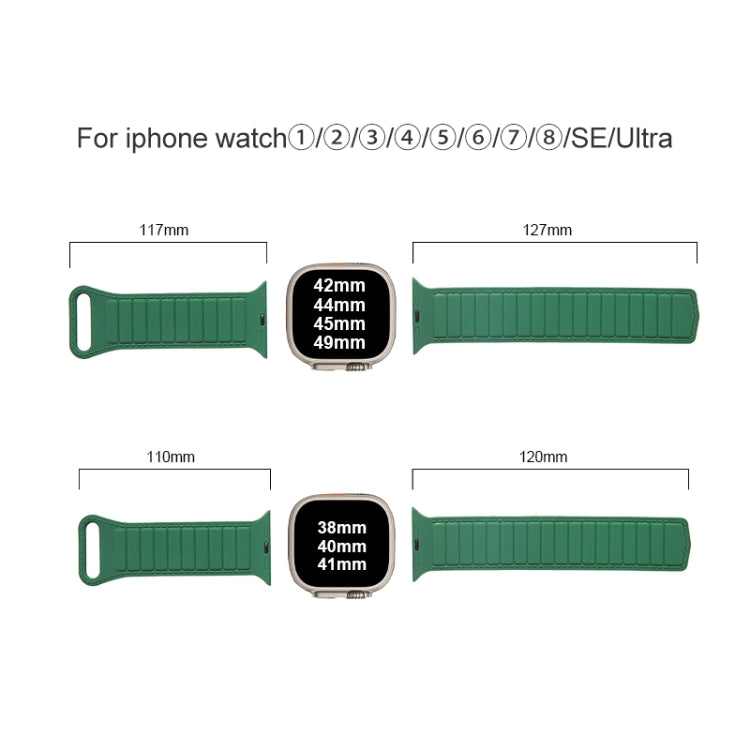 Loop Magnetic Silicone Watch Band, For Apple Watch 2 42mm, For Apple Watch 2 38mm, For Apple Watch 42mm