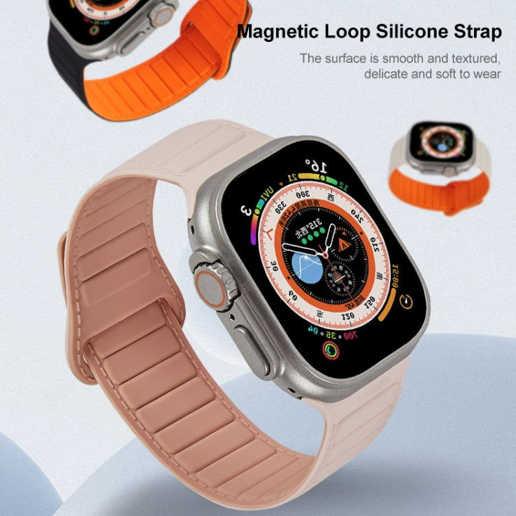 Loop Magnetic Silicone Watch Band, For Apple Watch Series 10 46mm, For Apple Watch Series 10 42mm, For Apple Watch SE 2023 44mm