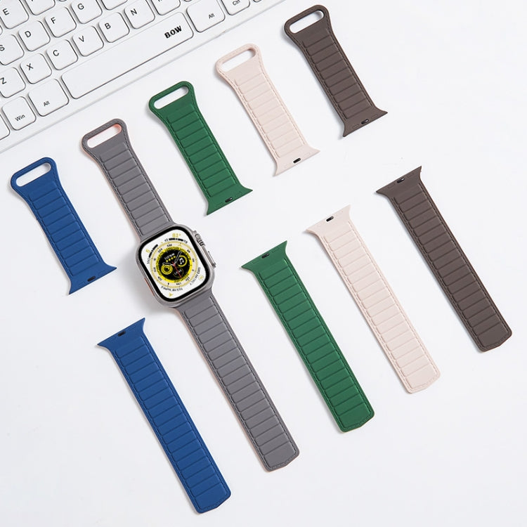 Loop Magnetic Silicone Watch Band, For Apple Watch 8 45mm, For Apple Watch SE 2022 40mm, For Apple Watch SE 2022 44mm