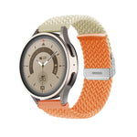 Buckle Braided Nylon Watch Band, 20mm, 22mm