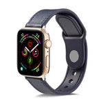 Single Buckle TPU+ Genuine Leather Watchband, For Apple Watch Series 7 41mm / 6 & SE & 5 & 4 40mm / 3 & 2 & 1 38mm, For Apple Watch Series 7 45mm / 6 & SE & 5 & 4 44mm / 3 & 2 & 1 42mm, For Apple Watch Series 8&7 41mm / SE 2&6&SE&5&4 40mm / 3&2&1 38mm ...