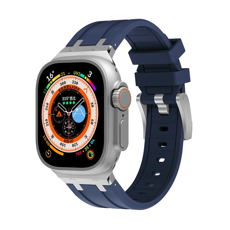 AP Silicone Watch Band, For Apple Watch 7 41mm, For Apple Watch 7 45mm, For Apple Watch SE 40mm