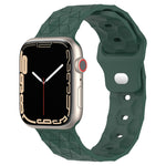 Football Texture Silicone Watch Band, For Apple Watch 6 40mm, For Apple Watch 6 44mm, For Apple Watch 5 44mm, For Apple Watch 5 40mm