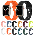 Football Texture Silicone Watch Band, For Apple Watch 6 40mm, For Apple Watch 6 44mm, For Apple Watch 5 44mm, For Apple Watch 5 40mm