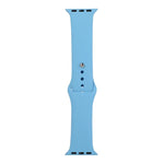 Silicone Watch Replacement Strap, Short Section (Female), For Apple Watch Series 8&7 41mm / SE 2&6&SE&5&4 40mm / 3&2&1 38mm
