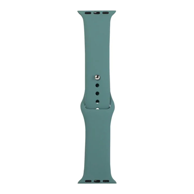 Silicone Watch Replacement Strap, Short Section (Female), For Apple Watch Series 8&7 41mm / SE 2&6&SE&5&4 40mm / 3&2&1 38mm