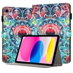 Painted Leather Smart Tablet Case, For iPad mini 6 / mini 2024, For iPad Pro 11 2022 / 2021 / 2020, For iPad 10th Gen 10.9 2022, For iPad 10.2 2021 / 2020, For iPad mini 5 / 4 / 3 / 2 / 1, For iPad Air / Air 2 / 9.7 2017 / 2018