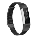 For Fitbit Alta / Alta HR / ACE Watch Button Mesh Metal Replacement Strap Watchband, S, L