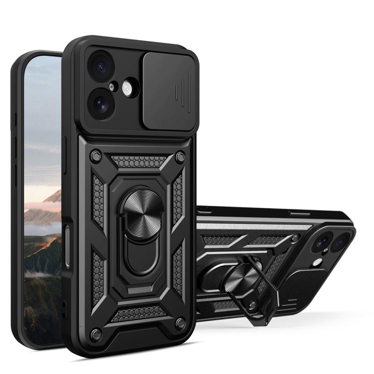 Sliding Camera Cover Design TPU+PC Phone Case, For iPhone 17e / 16e, For iPhone 17 Pro Max, For iPhone 17 Pro, For iPhone 17, For iPhone Air, For iPhone 16 Pro Max
