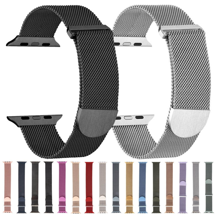 Milanese Metal Magnetic Watch Band, For Apple Watch 3 42mm, For Apple Watch 2 42mm, For Apple Watch 2 38mm