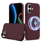 Shockproof Silicone Magsafe Phone Case, For iPhone 17e / 16e, For iPhone 17 Pro Max, For iPhone 17 Pro, For iPhone 17, For iPhone Air