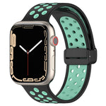 Magnetic Buckle Silicone Watch Band, For Apple Watch 8 41mm, For Apple Watch 8 45mm, For Apple Watch Ultra 2 49mm