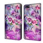Crystal 3D Shockproof Protective Leather Phone Case, For iPhone 6 Plus / 7 Plus / 8 Plus, For iPhone 6 / 7