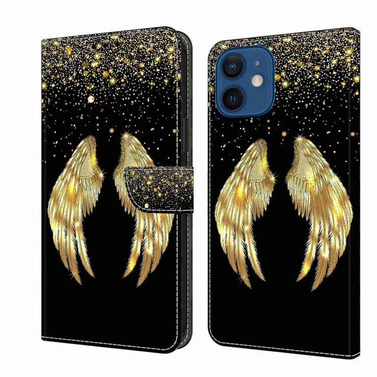 Crystal 3D Shockproof Protective Leather Phone Case, For iPhone 12 mini / 13 mini, For iPhone 12 / 12 Pro