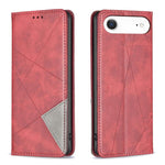 Rhombus Texture Magnetic Leather Phone Case, For iPhone 17 Pro Max, For iPhone 17 Pro, For iPhone 17, For iPhone Air, For iPhone 16 Pro Max, For iPhone 16 Pro, For iPhone 16 Plus, For iPhone 16