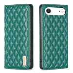 Diamond Lattice Magnetic Leather Flip Phone Case, For iPhone 18 Pro/17 Pro, For iPhone 18 Pro Max/17 Pro Max, For iPhone 17, For iPhone 17 Air, For iPhone 16 Pro Max, For iPhone 16 Pro, For iPhone 16 Plus, For iPhone 16