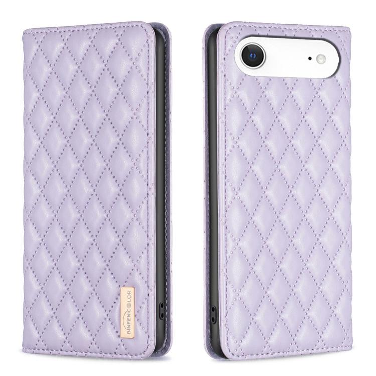 Diamond Lattice Magnetic Leather Flip Phone Case, For iPhone 18 Pro/17 Pro, For iPhone 18 Pro Max/17 Pro Max, For iPhone 17, For iPhone 17 Air, For iPhone 16 Pro Max, For iPhone 16 Pro, For iPhone 16 Plus, For iPhone 16