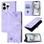 Skin-feel Embossed Leather Phone Case, For iPhone 17 Pro Max, For iPhone 17 Pro, For iPhone 17, For iPhone Air, For iPhone SE 2024, For iPhone 16 Pro Max, For iPhone 16 Pro, For iPhone 16 Plus