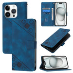 Skin-feel Embossed Leather Phone Case, For iPhone 17 Pro Max, For iPhone 17 Pro, For iPhone 17, For iPhone Air, For iPhone SE 2024, For iPhone 16 Pro Max, For iPhone 16 Pro, For iPhone 16 Plus