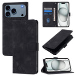 Skin-feel Embossed Leather Phone Case, For iPhone 17 Pro Max, For iPhone 17 Pro, For iPhone 17, For iPhone Air, For iPhone SE 2024, For iPhone 16 Pro Max, For iPhone 16 Pro, For iPhone 16 Plus