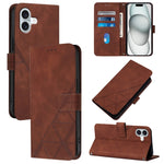 Crossbody 3D Embossed Flip Leather Phone Case, For iPhone 16e / 17e, For iPhone 17 Pro Max, For iPhone 17 Pro, For iPhone 17, For iPhone Air, For iPhone 16 Pro Max, For iPhone 16 Pro, For iPhone 16 Plus