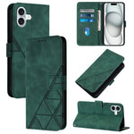Crossbody 3D Embossed Flip Leather Phone Case, For iPhone 16e / 17e, For iPhone 17 Pro Max, For iPhone 17 Pro, For iPhone 17, For iPhone Air, For iPhone 16 Pro Max, For iPhone 16 Pro, For iPhone 16 Plus