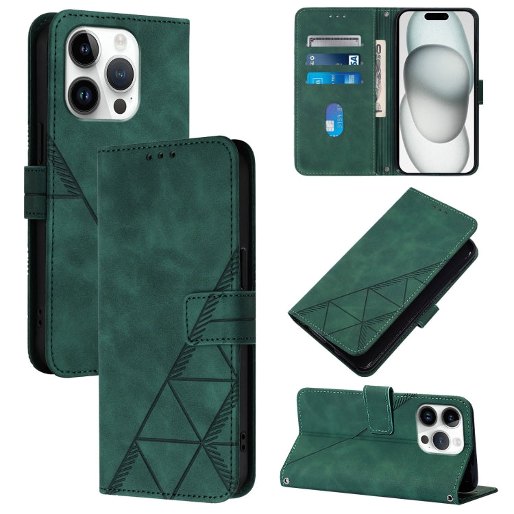 Crossbody 3D Embossed Flip Leather Phone Case, For iPhone 16e / 17e, For iPhone 17 Pro Max, For iPhone 17 Pro, For iPhone 17, For iPhone Air, For iPhone 16 Pro Max, For iPhone 16 Pro, For iPhone 16 Plus