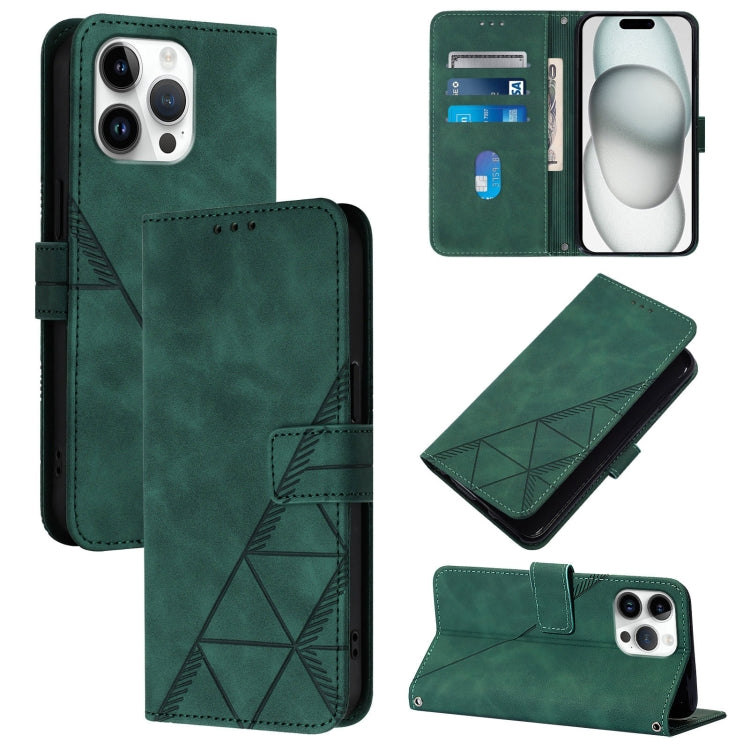 Crossbody 3D Embossed Flip Leather Phone Case, For iPhone 16e / 17e, For iPhone 17 Pro Max, For iPhone 17 Pro, For iPhone 17, For iPhone Air, For iPhone 16 Pro Max, For iPhone 16 Pro, For iPhone 16 Plus