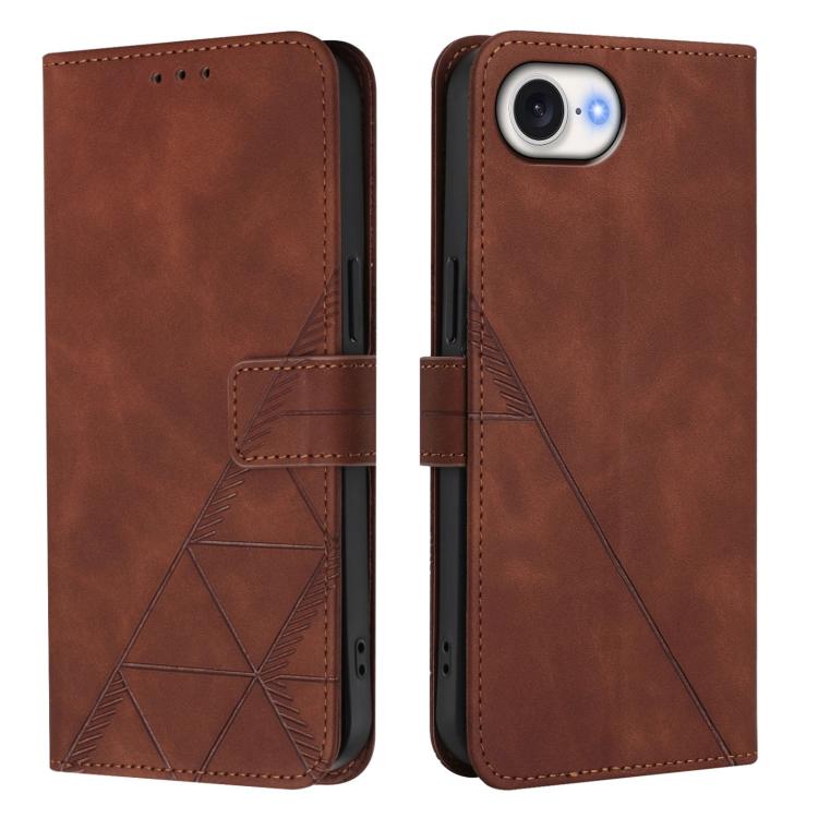 Crossbody 3D Embossed Flip Leather Phone Case, For iPhone 16e / 17e, For iPhone 17 Pro Max, For iPhone 17 Pro, For iPhone 17, For iPhone Air, For iPhone 16 Pro Max, For iPhone 16 Pro, For iPhone 16 Plus
