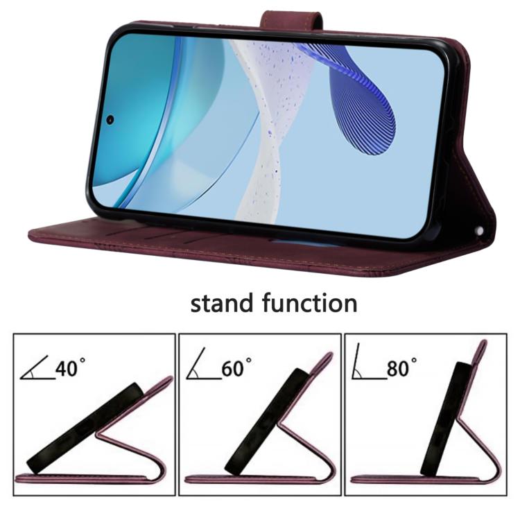 Crossbody 3D Embossed Flip Leather Phone Case, For iPhone 16e / 17e, For iPhone 17 Pro Max, For iPhone 17 Pro, For iPhone 17, For iPhone Air, For iPhone 16 Pro Max, For iPhone 16 Pro, For iPhone 16 Plus