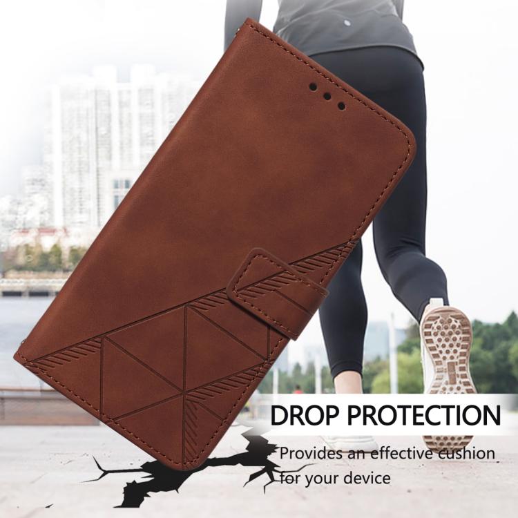 Crossbody 3D Embossed Flip Leather Phone Case, For iPhone 16e / 17e, For iPhone 17 Pro Max, For iPhone 17 Pro, For iPhone 17, For iPhone Air, For iPhone 16 Pro Max, For iPhone 16 Pro, For iPhone 16 Plus