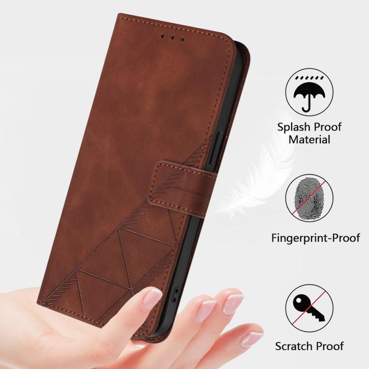 Crossbody 3D Embossed Flip Leather Phone Case, For iPhone 16e / 17e, For iPhone 17 Pro Max, For iPhone 17 Pro, For iPhone 17, For iPhone Air, For iPhone 16 Pro Max, For iPhone 16 Pro, For iPhone 16 Plus