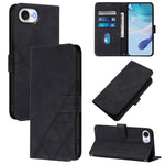 Crossbody 3D Embossed Flip Leather Phone Case, For iPhone 16e / 17e, For iPhone 17 Pro Max, For iPhone 17 Pro, For iPhone 17, For iPhone Air, For iPhone 16 Pro Max, For iPhone 16 Pro, For iPhone 16 Plus