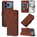 Crossbody 3D Embossed Flip Leather Phone Case, For iPhone 16e / 17e, For iPhone 17 Pro Max, For iPhone 17 Pro, For iPhone 17, For iPhone Air, For iPhone 16 Pro Max, For iPhone 16 Pro, For iPhone 16 Plus