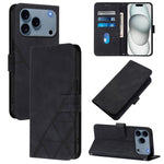 Crossbody 3D Embossed Flip Leather Phone Case, For iPhone 16e / 17e, For iPhone 17 Pro Max, For iPhone 17 Pro, For iPhone 17, For iPhone Air, For iPhone 16 Pro Max, For iPhone 16 Pro, For iPhone 16 Plus