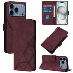 Crossbody 3D Embossed Flip Leather Phone Case, For iPhone 16e / 17e, For iPhone 17 Pro Max, For iPhone 17 Pro, For iPhone 17, For iPhone Air, For iPhone 16 Pro Max, For iPhone 16 Pro, For iPhone 16 Plus