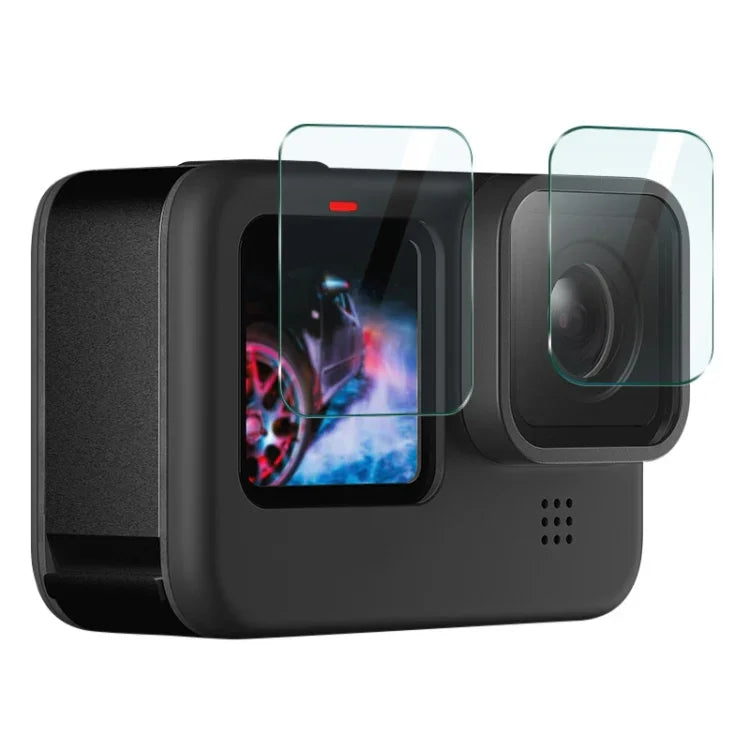 imak Rear Screen + Front Screen + Rear Camera Lens Tempered Glass Film, For GoPro HERO11 Black