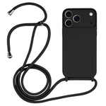 Crossbody Lanyard Liquid Silicone Case, For iPhone 17 Pro Max, For iPhone 17 Pro, For iPhone 17, For iPhone Air
