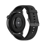 Solid Color Silicone Stainless Steel Black Buckle Watch Band, Black Buckle