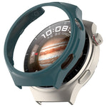 Half Coverage Hollowed Watch Protective Case + Hydrogel Film Set, For Huawei Watch 4 Pro
