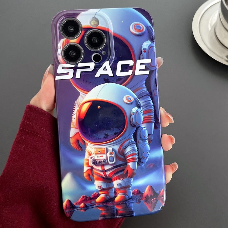 Painted Pattern Precise Hole PC Phone Case, For iPhone 14 Pro