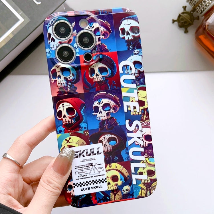Painted Pattern Precise Hole PC Phone Case, For iPhone 12 Pro