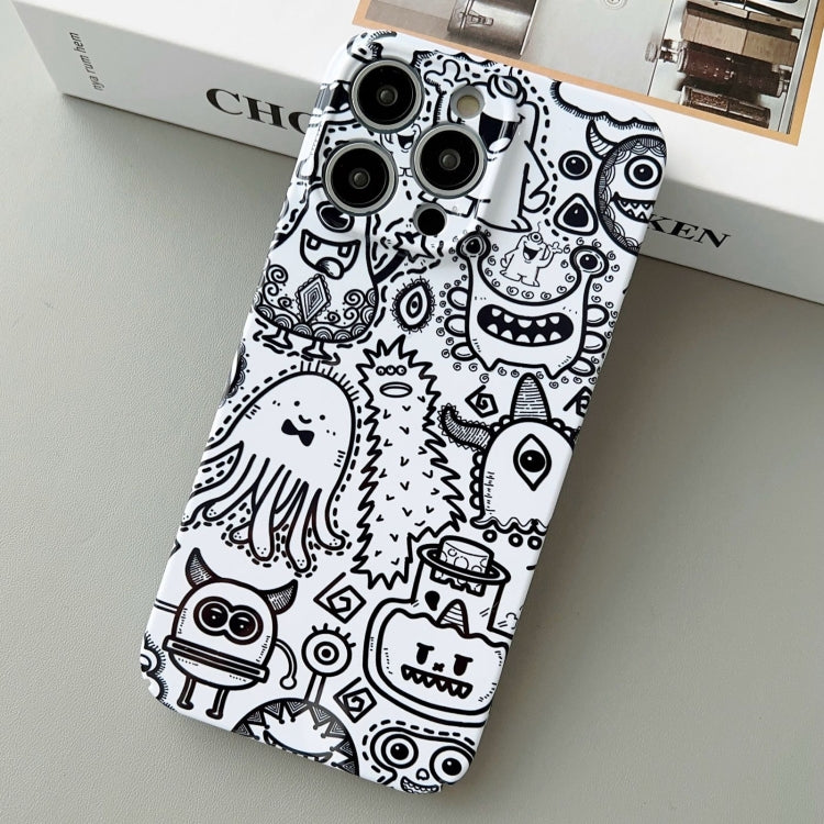 Painted Pattern Precise Hole PC Phone Case, For iPhone 11 Pro Max