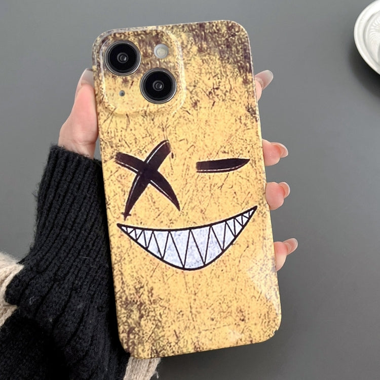 Painted Pattern Precise Hole PC Phone Case, For iPhone 15 Plus