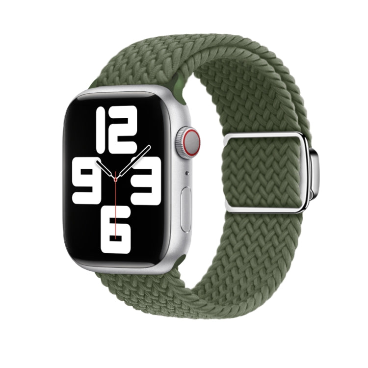 Nylon Loop Magnetic Buckle Watch Band, For Apple Watch SE 2022 40mm, For Apple Watch SE 2022 44mm