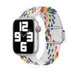 Nylon Loop Magnetic Buckle Watch Band, For Apple Watch 7 41mm, For Apple Watch Series 7 45mm