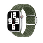 Nylon Loop Magnetic Buckle Watch Band, For Apple Watch SE 40mm, For Apple Watch SE 44mm