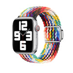 Nylon Loop Magnetic Buckle Watch Band, For Apple Watch Series 5 44mm, For Apple Watch Series 5 40mm