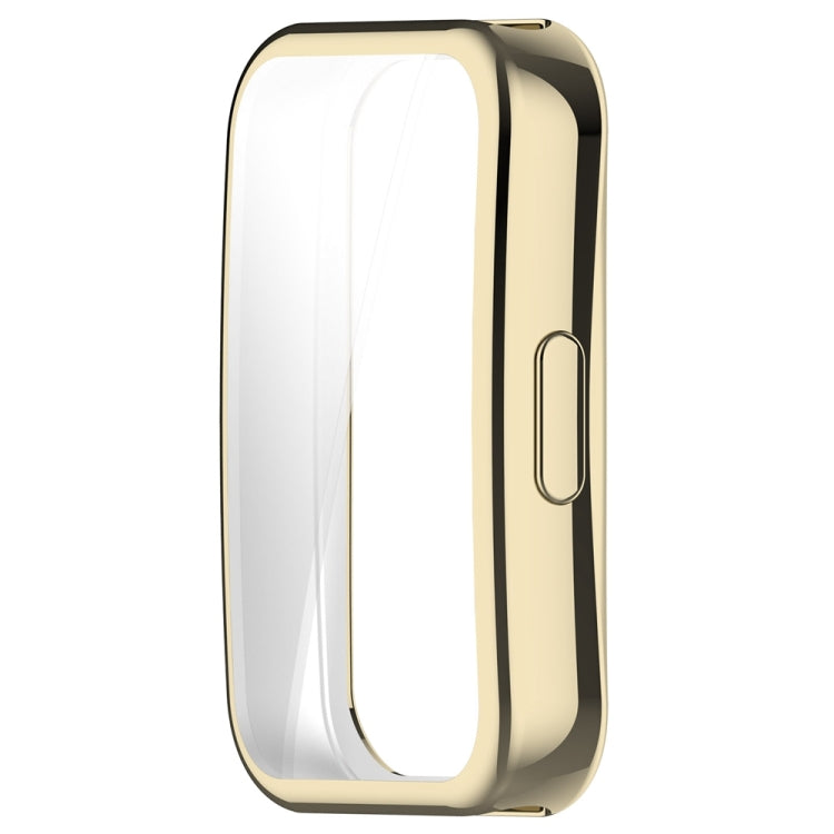 Full Coverage TPU Electroplating Watch Protective Case, For Huawei Band 10 / 9 / 8