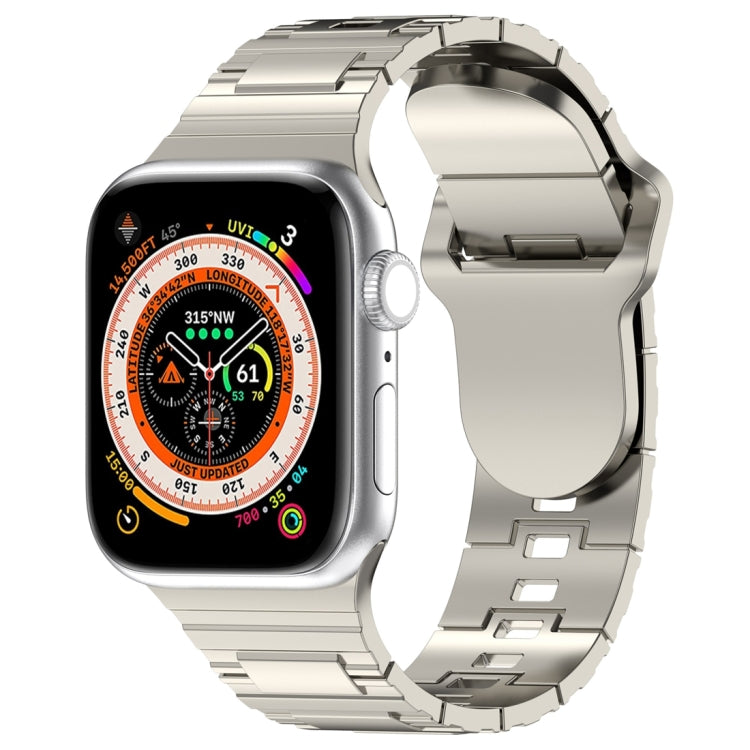 Square Buckle Armor Style Silicone Watch Band, For Apple Watch 8 45mm, For Apple Watch SE 2022 40mm, For Apple Watch SE 2022 44mm